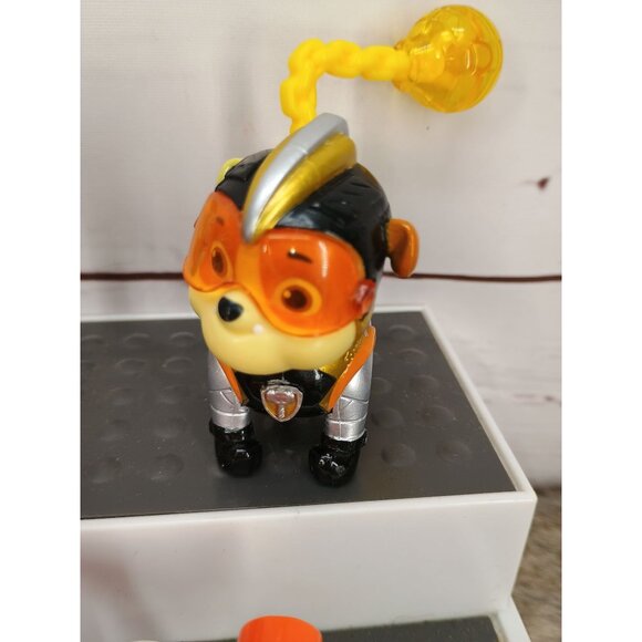 Paw Patrol Mini Plastic Figurines Set Of 5 Characters Marshall Rubble Zuma Rocky - Picture 5 of 12